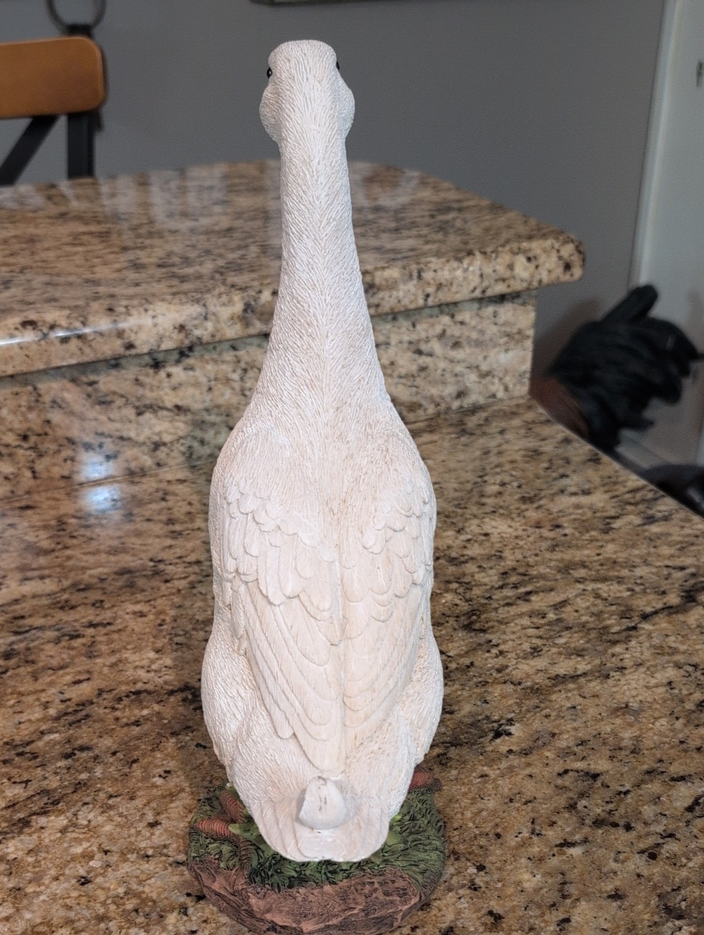 Resin White Goose (Porch Goose) - Picture 2 of 6